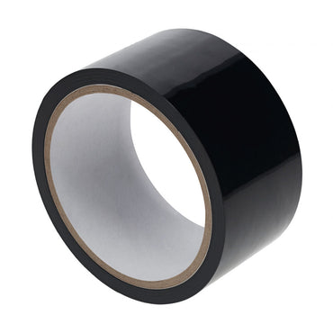 OUCH! PVC Non-Stick Tape - Black - Black Bondage Tape - 20 metre Length Shots Toys