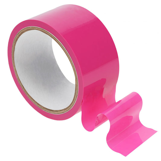 OUCH! PVC Non-Stick Tape - Pink - Pink Bondage Tape - 20 metre Length Shots Toys