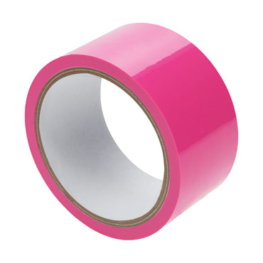 OUCH! PVC Non-Stick Tape - Pink - Pink Bondage Tape - 20 metre Length Shots Toys