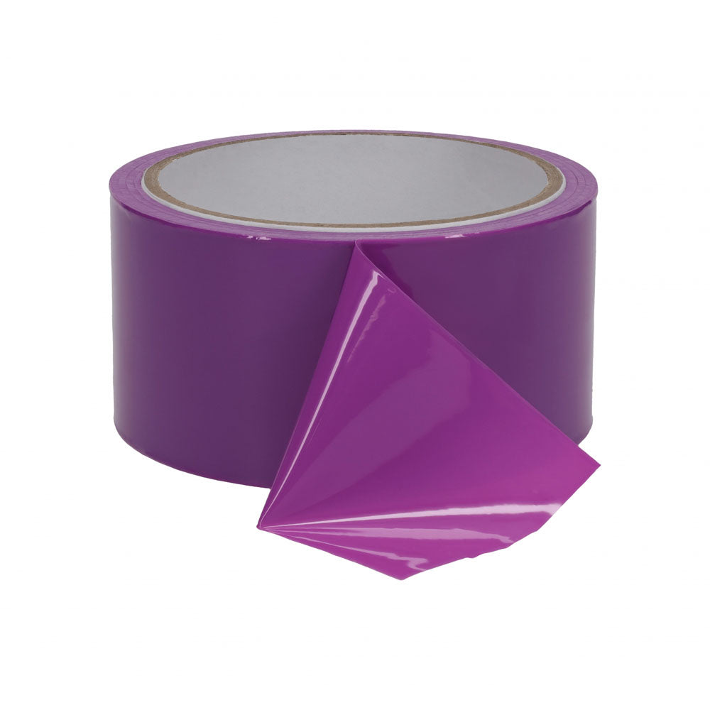 OUCH! PVC Non-Stick Tape - Purple - Purple Bondage Tape - 20 metre Length Shots Toys
