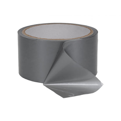 OUCH! PVC Non-Stick Tape - Silver - Silver Bondage Tape - 20 metre Length Shots Toys