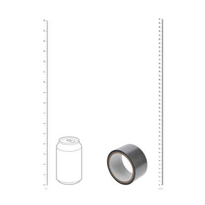 OUCH! PVC Non-Stick Tape - Silver - Silver Bondage Tape - 20 metre Length Shots Toys