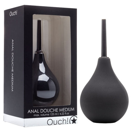 Ouch Anal Douche - Medium - Black Douche - 125 ml Shots Toys