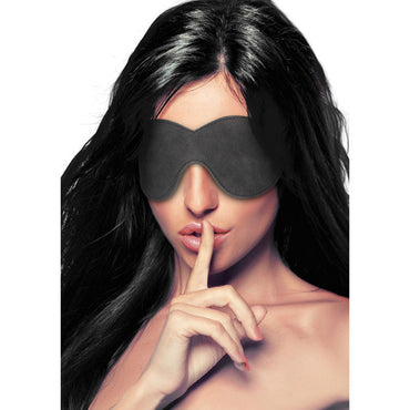 OUCH! Diamond Studded Eye-Mask - Black Eye Mask Shots Toys