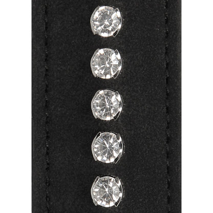 OUCH! Diamond Studded Eye-Mask - Black Eye Mask Shots Toys