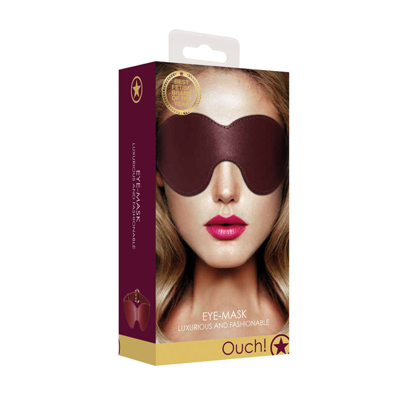 OUCH! Halo - Eyemask - Burgundy Eye Mask Shots Toys