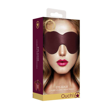OUCH! Halo - Eyemask - Burgundy Eye Mask Shots Toys