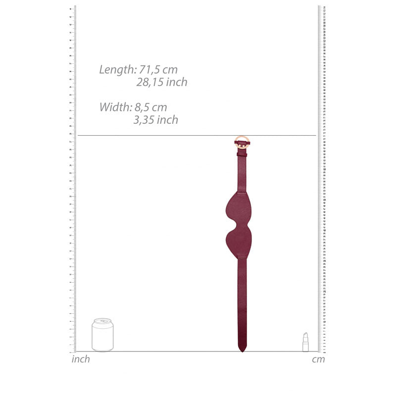 OUCH! Halo - Eyemask - Burgundy Eye Mask Shots Toys