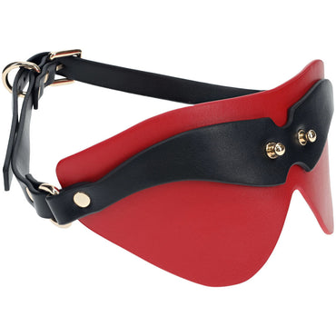 OUCH! Milan Collection - Blindfold - Black/Red Eyemask Shots Toys