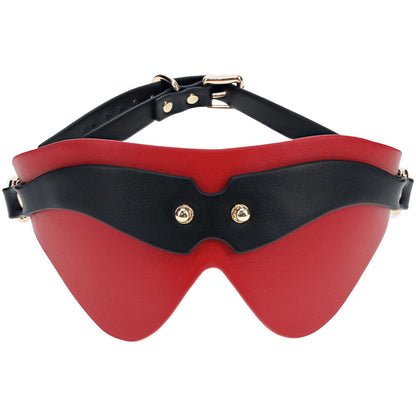 OUCH! Milan Collection - Blindfold - Black/Red Eyemask Shots Toys