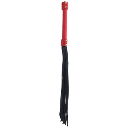 OUCH! Milan Collection - Flogger - Black/Red Flogger Whip Black - Club X