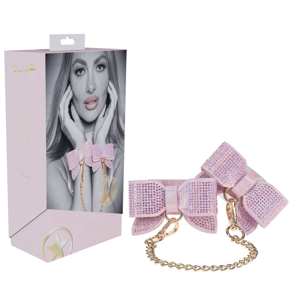 OUCH! Paris Collection - Handcuffs - Pink Restraints Shots Toys