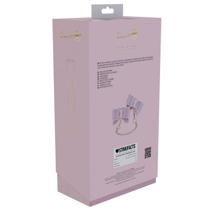 OUCH! Paris Collection - Leg Cuffs - Pink Restraints Shots Toys