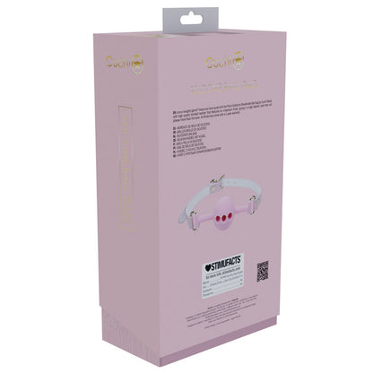 OUCH! Paris Collection - Silicone Ball Gag - Pink Breatheable Mouth Restraint Shots Toys