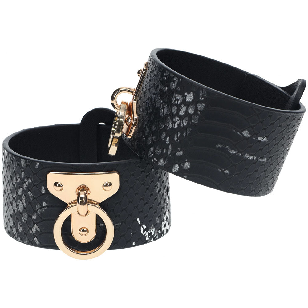 OUCH! Florence Collection - Handcuffs - Black Restraints Shots Toys