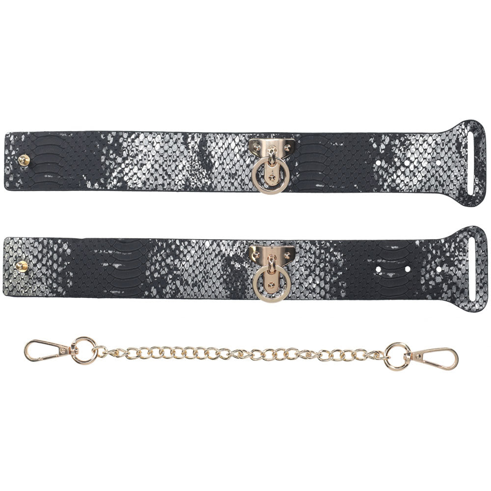 OUCH! Florence Collection - Handcuffs - Black Restraints Shots Toys