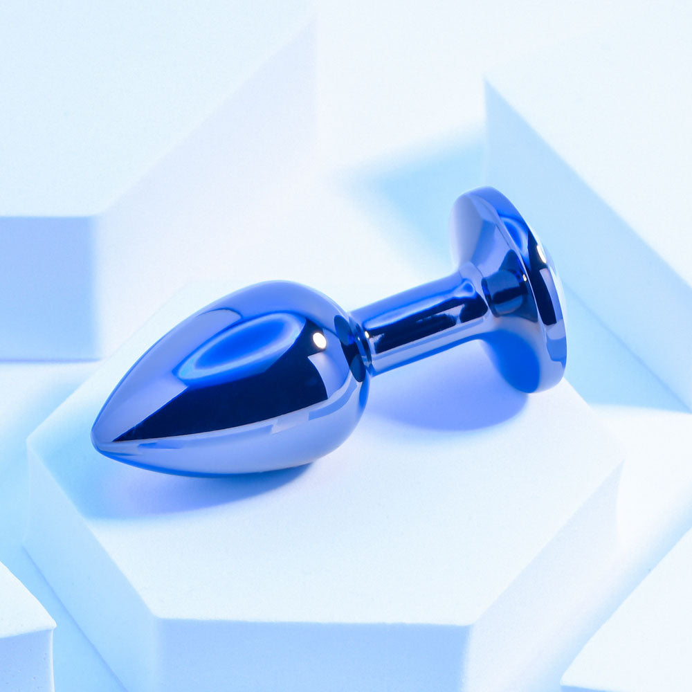 Playboy Pleasure TUX - Small - Metal 7.4 cm Small Butt Plug Playboy Pleasure