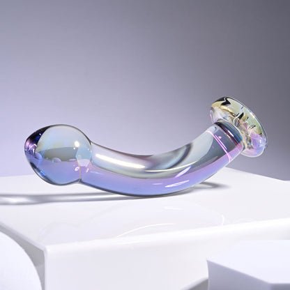 Playboy Pleasure JEWELS KING - Clear Glass 16.3 cm Dildo Playboy Pleasure