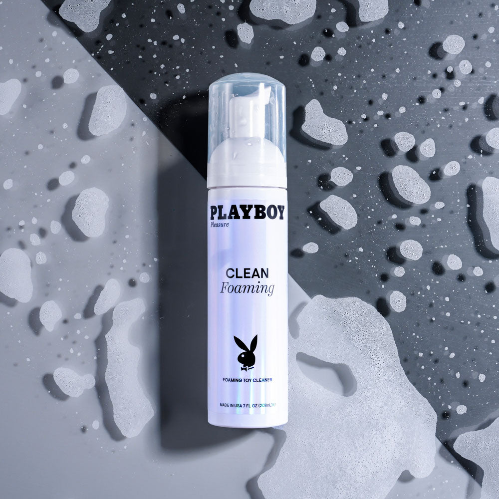 Playboy Pleasure CLEAN FOAMING - Foaming Toy Cleaner - 207 ml Bottle Playboy Pleasure