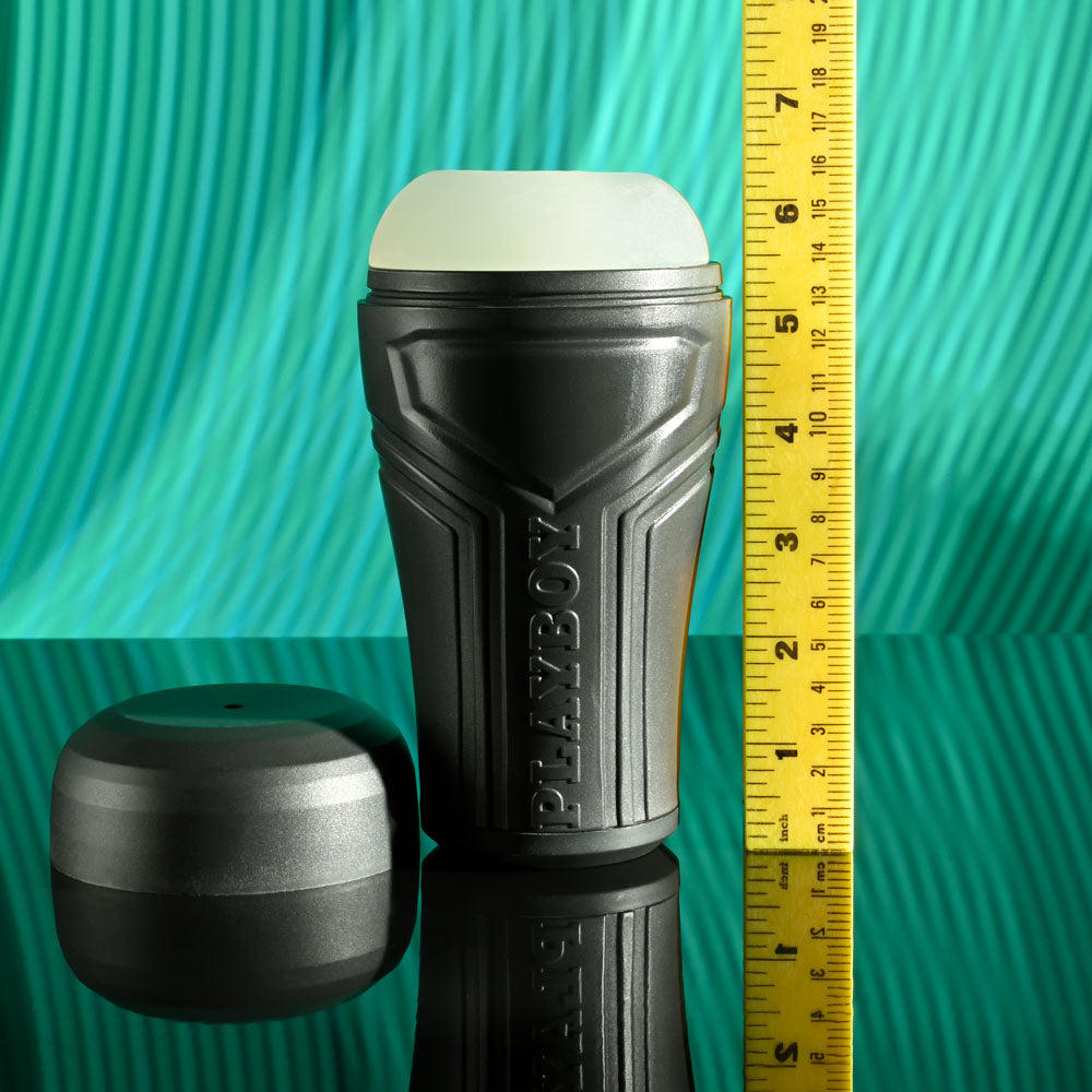 Playboy Pleasure THE URGE SMALL - Clear Small Stroker Playboy Pleasure