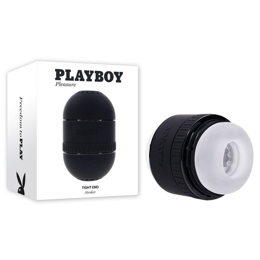 Playboy Pleasure TIGHT END - Clear Dual Ended Stroker Playboy Pleasure