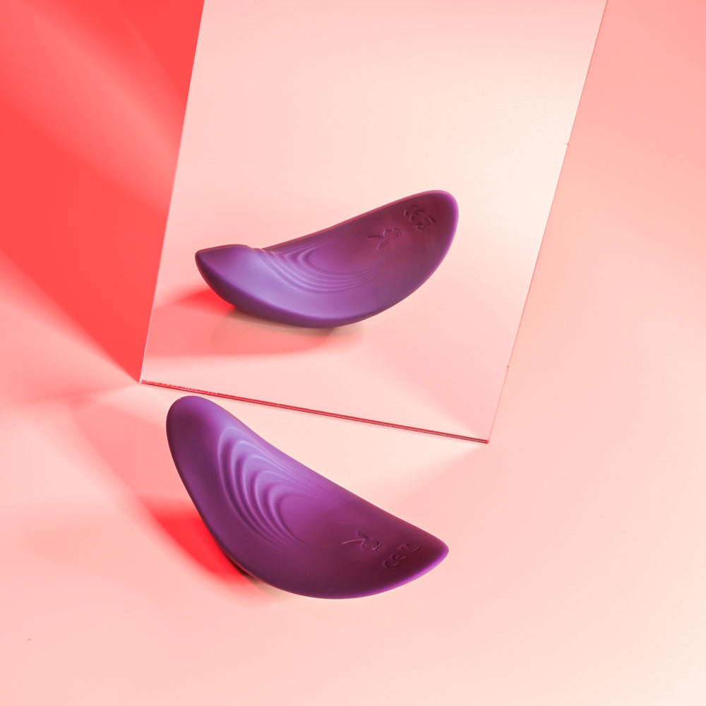 Playboy Pleasure OUR LITTLE SECRET - Purple USB Rechargeable Panty Vibrator with Wireless Remote Control Playboy Pleasure