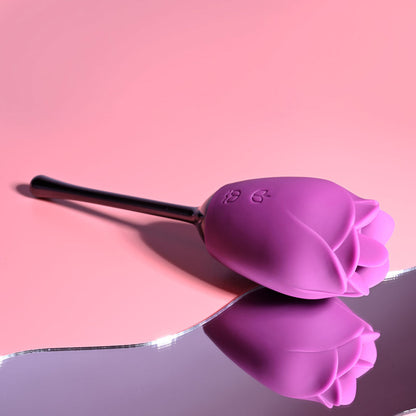 Playboy Pleasure PETAL - Purple USB Rechargeable Flicking Stimulator Playboy Pleasure