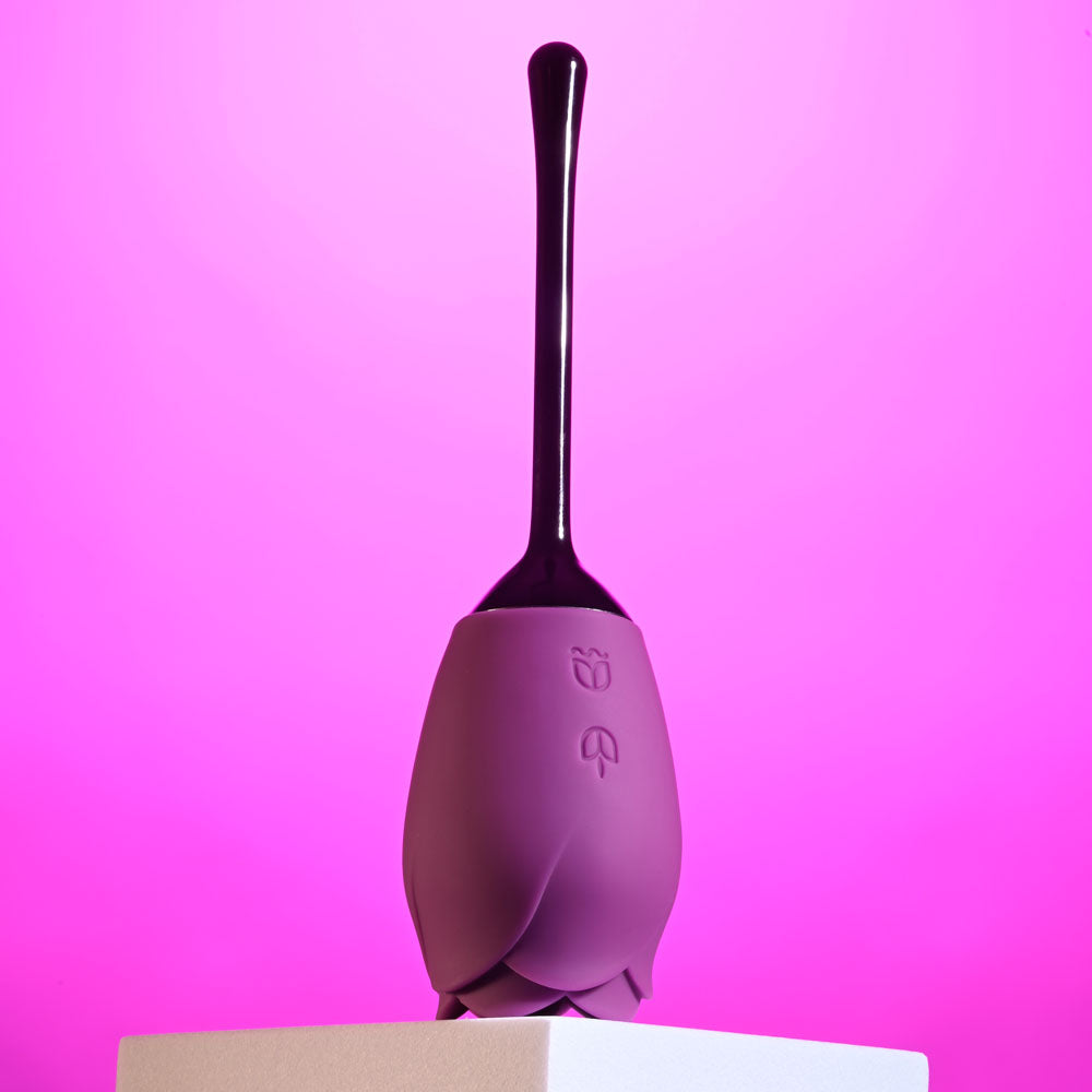 Playboy Pleasure PETAL - Purple USB Rechargeable Flicking Stimulator Playboy Pleasure