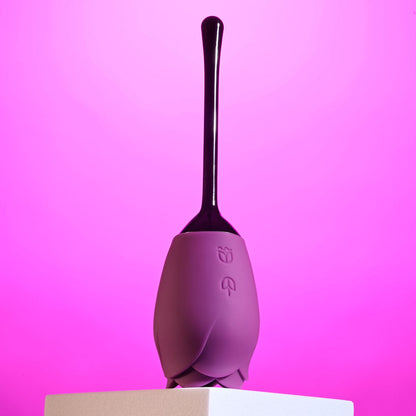 Playboy Pleasure PETAL - Purple USB Rechargeable Flicking Stimulator Playboy Pleasure
