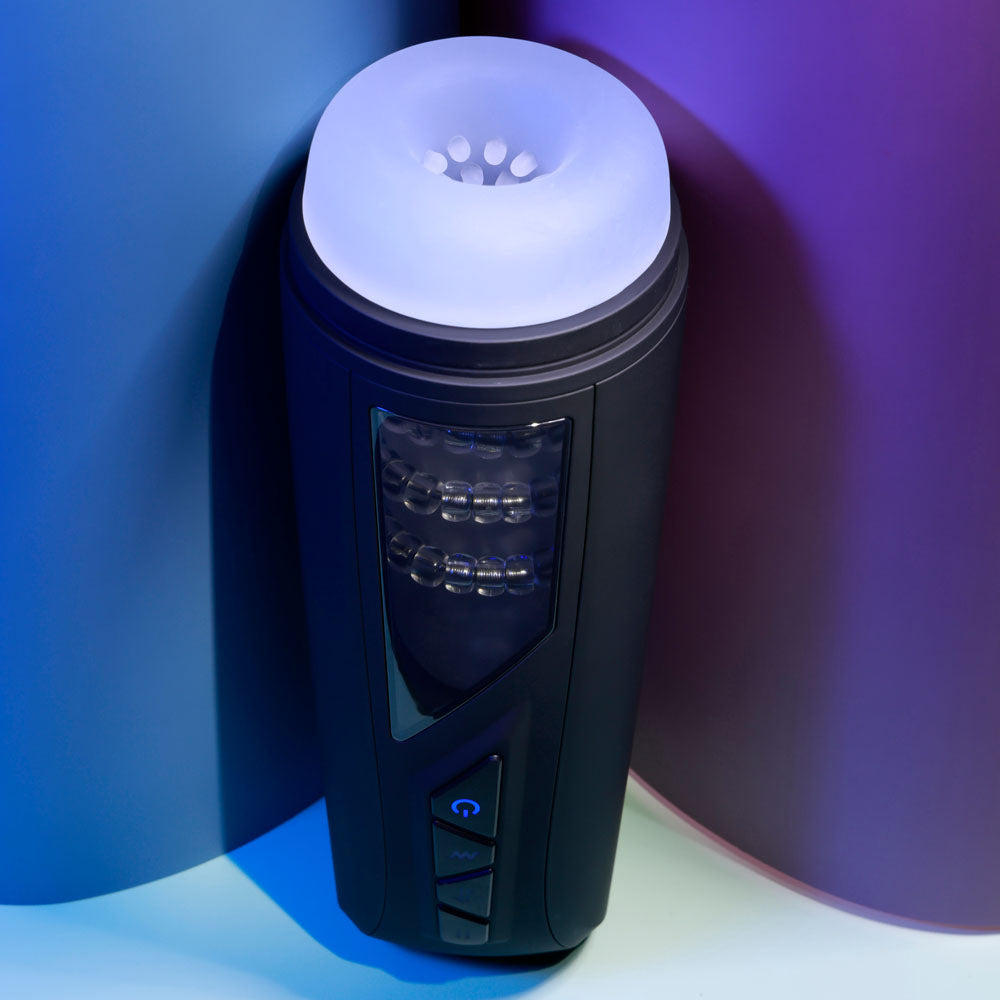 Playboy Pleasure PURSUIT OF PLEASURE - USB Rechargeable Vibrating Stroker Playboy Pleasure