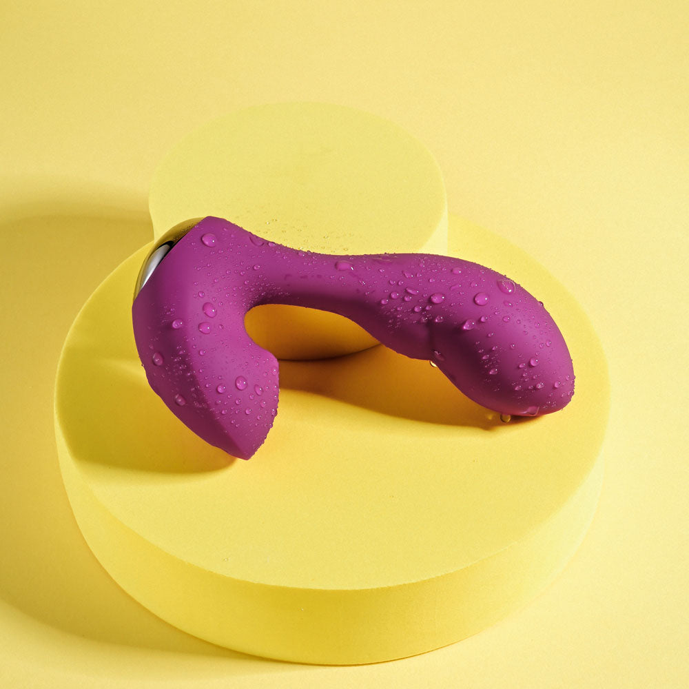 Playboy Pleasure ARCH - Purple 14.1 cm USB Rechargeable G-Spot Vibrator Playboy Pleasure