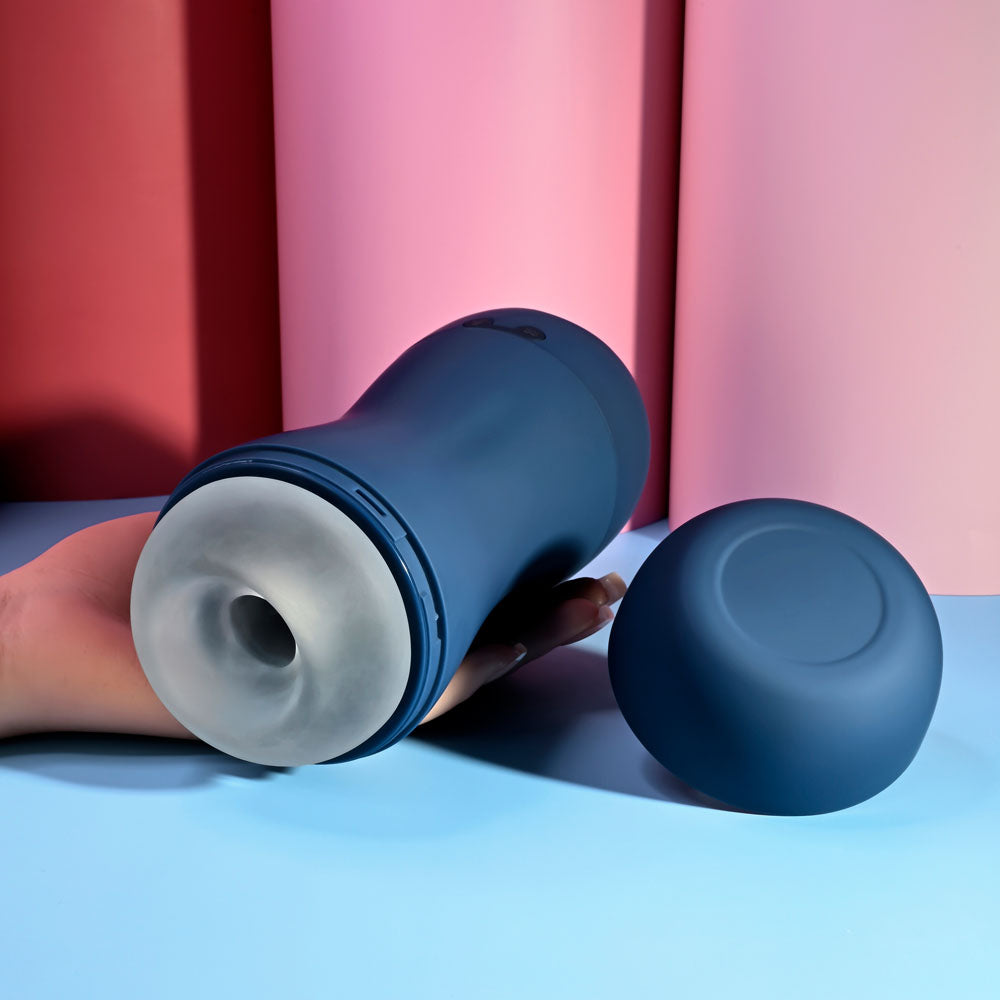 Playboy Pleasure GUSTO - USB Rechargeable Vibrating & Sucking Masturbator Playboy Pleasure