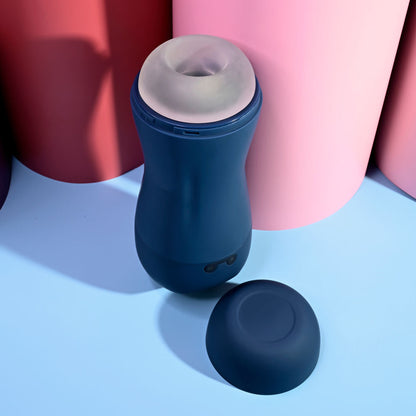 Playboy Pleasure GUSTO - USB Rechargeable Vibrating & Sucking Masturbator Playboy Pleasure