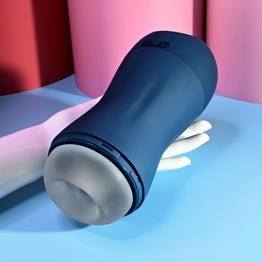 Playboy Pleasure GUSTO - USB Rechargeable Vibrating & Sucking Masturbator Playboy Pleasure