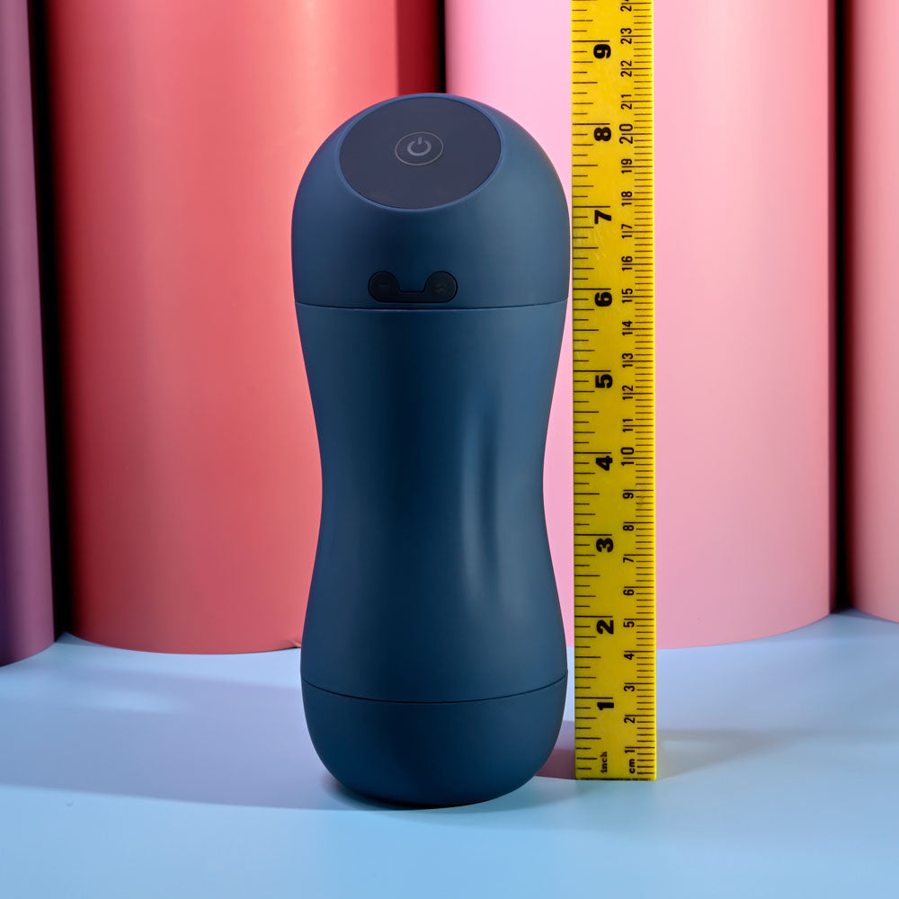 Playboy Pleasure GUSTO - USB Rechargeable Vibrating & Sucking Masturbator Playboy Pleasure