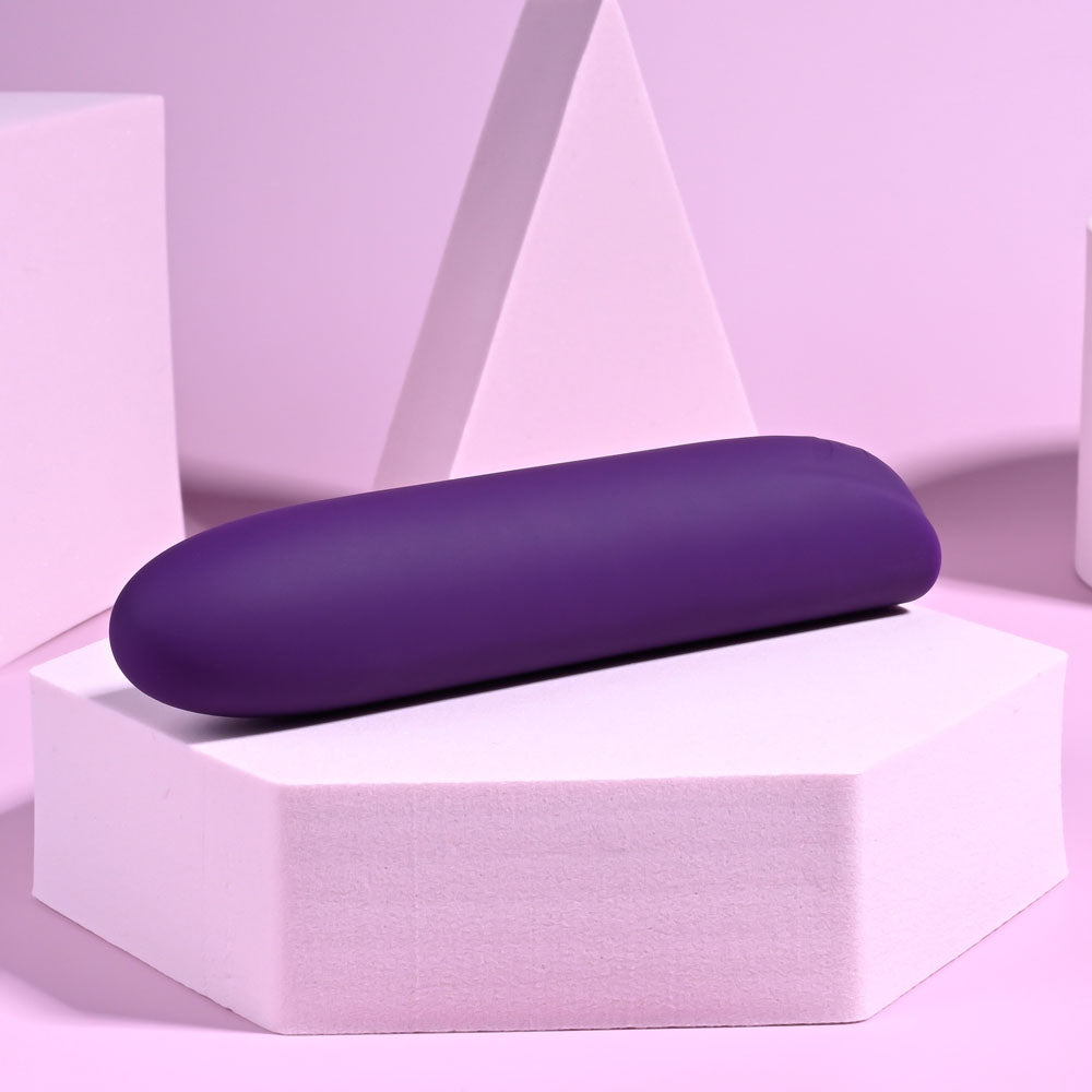 Playboy Pleasure ONE & ONLY - Purple 12 cm USB Rechargeable Bullet Playboy Pleasure