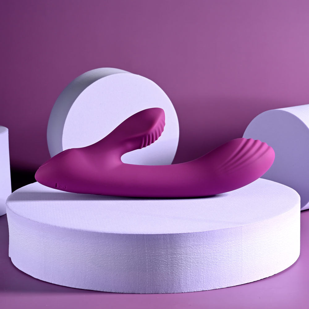 Playboy Pleasure BITTY BUNNY - Purple 14.7 cm USB Rechargeable Rabbit Vibrator Playboy Pleasure
