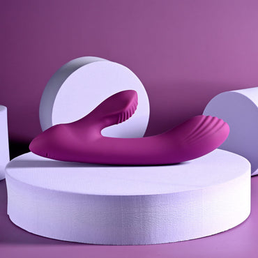 Playboy Pleasure BITTY BUNNY - Purple 14.7 cm USB Rechargeable Rabbit Vibrator Playboy Pleasure