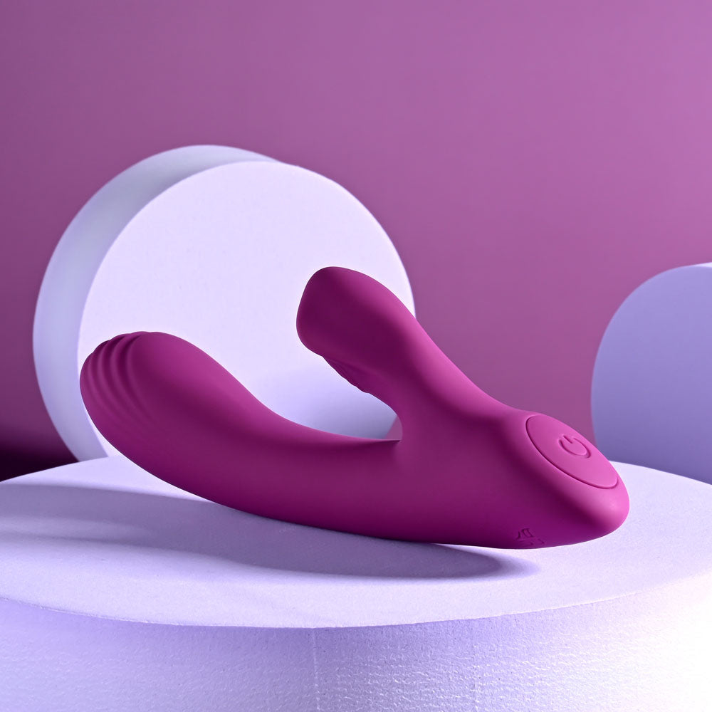Playboy Pleasure BITTY BUNNY - Purple 14.7 cm USB Rechargeable Rabbit Vibrator Playboy Pleasure