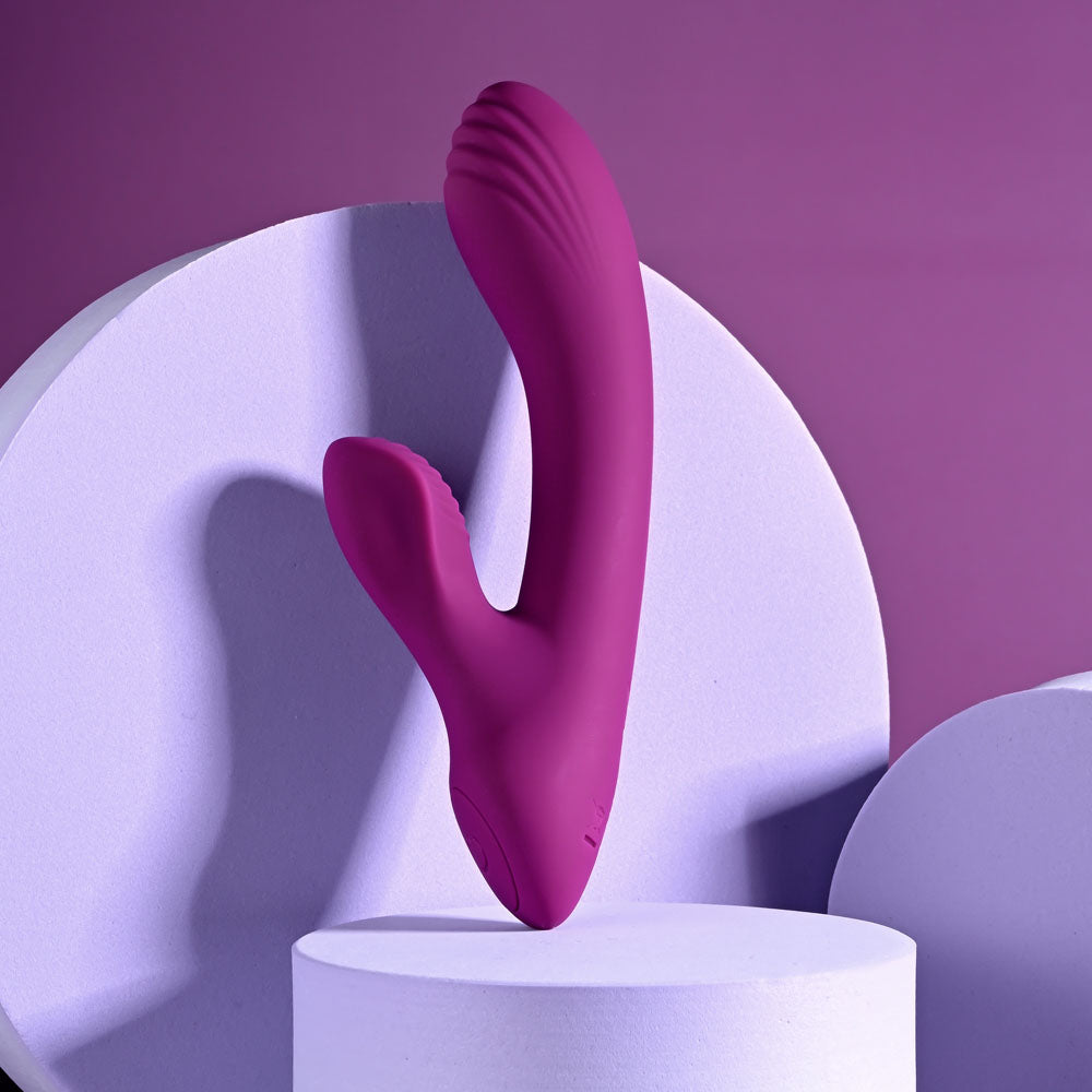 Playboy Pleasure BITTY BUNNY - Purple 14.7 cm USB Rechargeable Rabbit Vibrator Playboy Pleasure