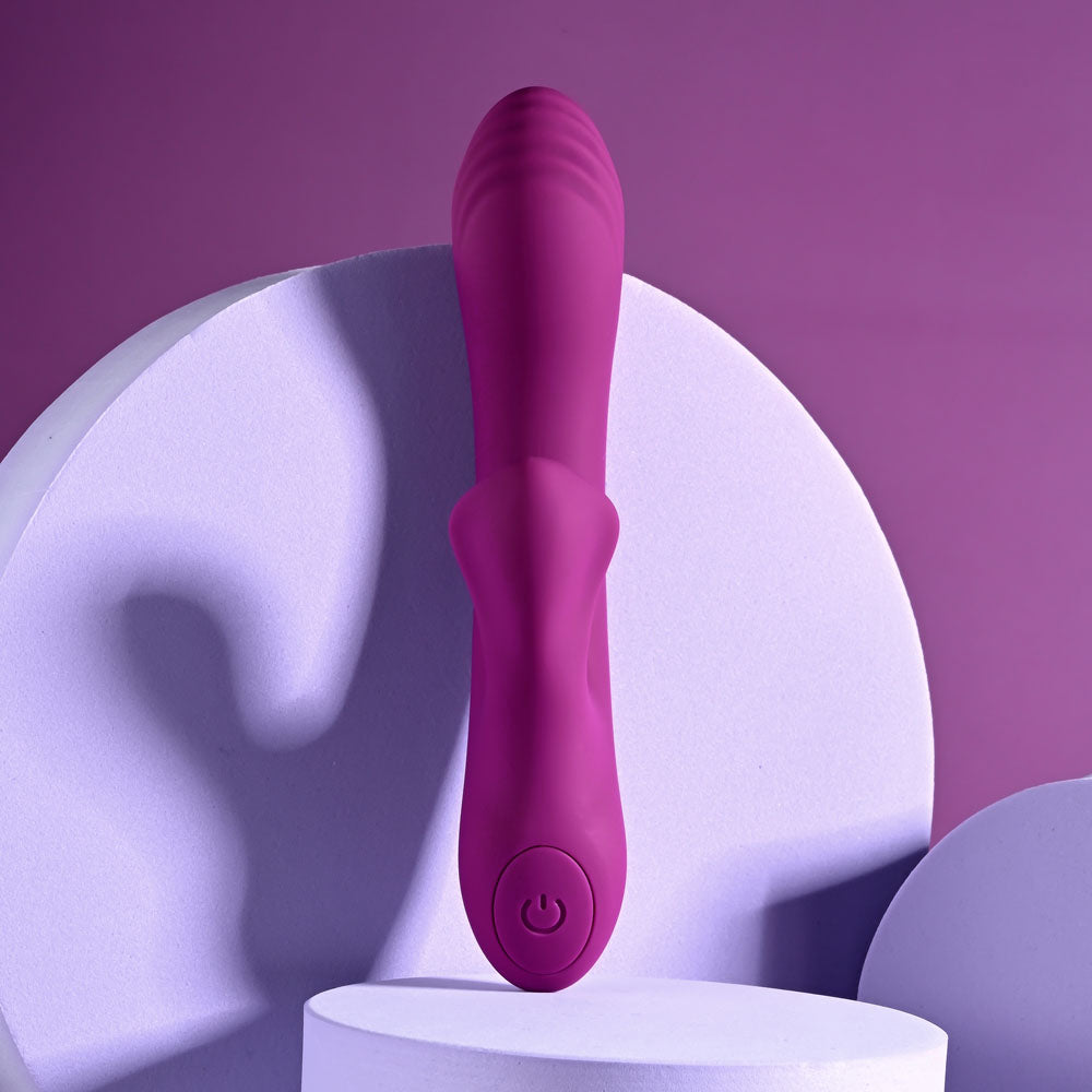 Playboy Pleasure BITTY BUNNY - Purple 14.7 cm USB Rechargeable Rabbit Vibrator Playboy Pleasure