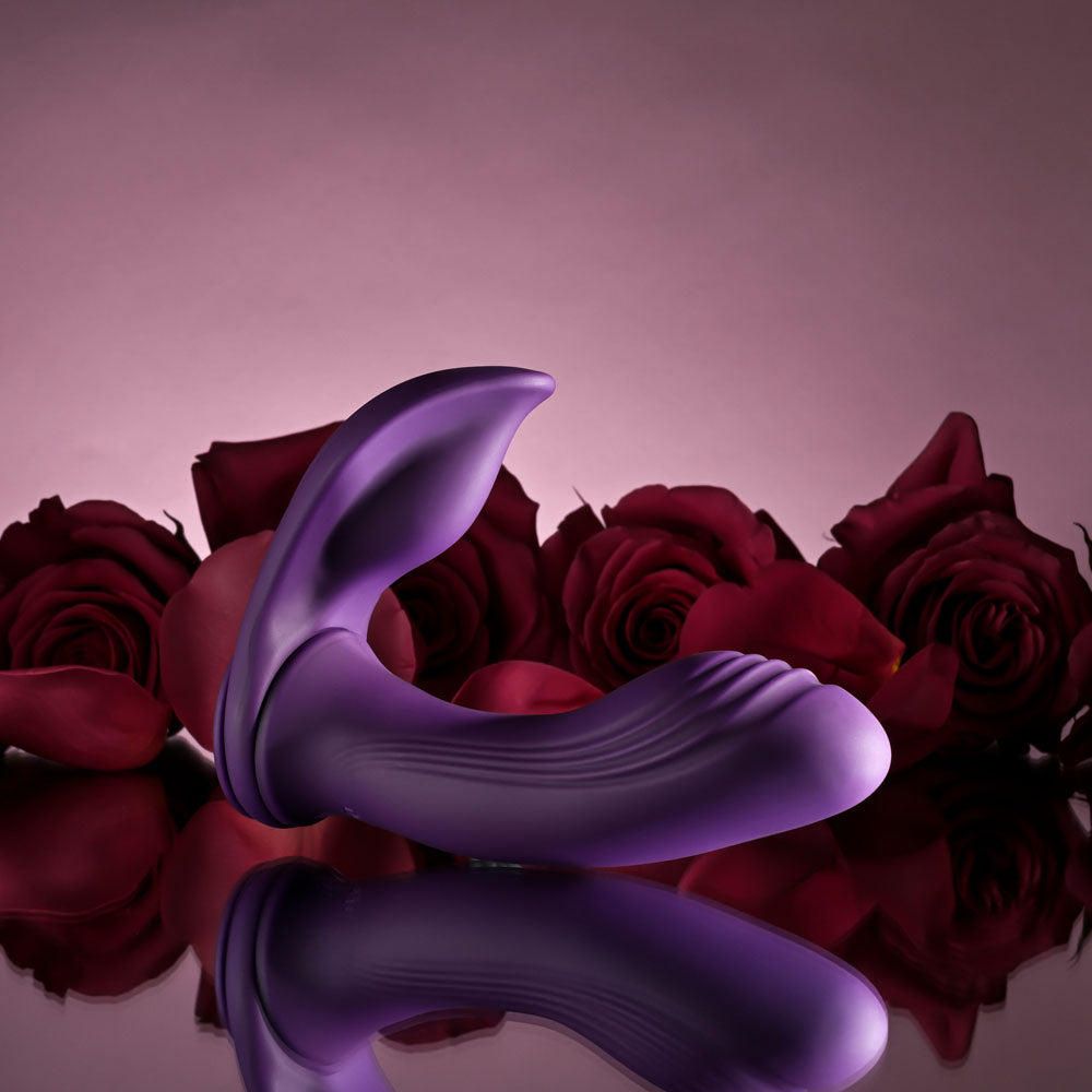 Playboy Pleasure MIX & MATCH - Purple USB Rechargeable with C-Ring Attachment Playboy Pleasure