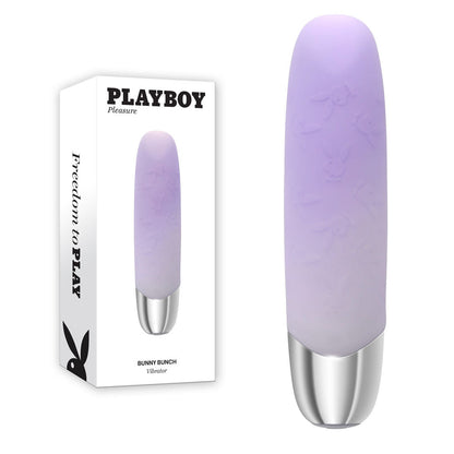 Playboy Pleasure BUNNY BUNCH - Pearl 11.3 cm USB Rechargeable Bullet Playboy Pleasure