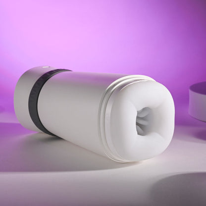 Playboy Pleasure TWIST & STROKE - White USB Rechargeable Heating Stroker with UV Cleaning Playboy Pleasure