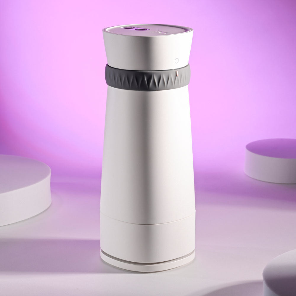 Playboy Pleasure TWIST & STROKE - White USB Rechargeable Heating Stroker with UV Cleaning Playboy Pleasure