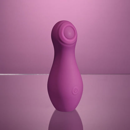 Playboy Pleasure THE JET SET - TAPPING - Purple 10.2 cm Tapping Stimulator with Charging Case Playboy Pleasure