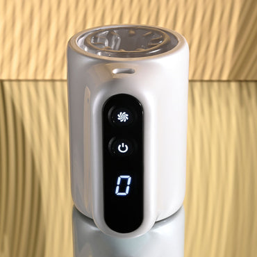 Playboy Pleasure SPIN DOCTOR - White USB Rechargeable Vibrating & Spinning Stroker Club X