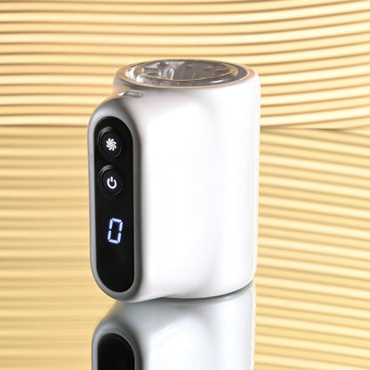 Playboy Pleasure SPIN DOCTOR - White USB Rechargeable Vibrating & Spinning Stroker Club X