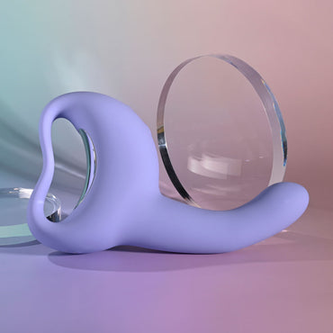 Playboy Pleasure NICE TO MEET YOU - Purple 19.5 cm USB Rechargeable Vibrator Playboy Pleasure