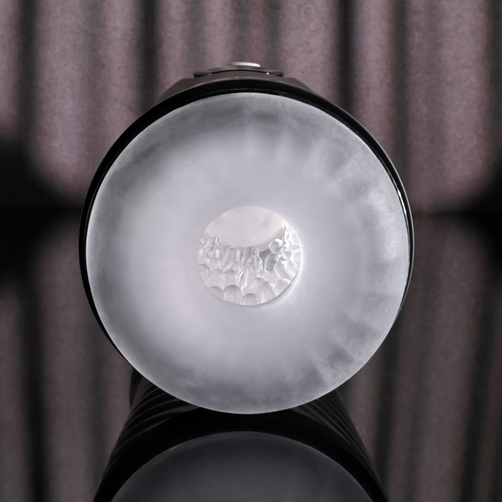 Playboy Pleasure WHIRLWIND - Clear USB Rechargeable Thrusting and Spinning Auto Stroker Playboy Pleasure